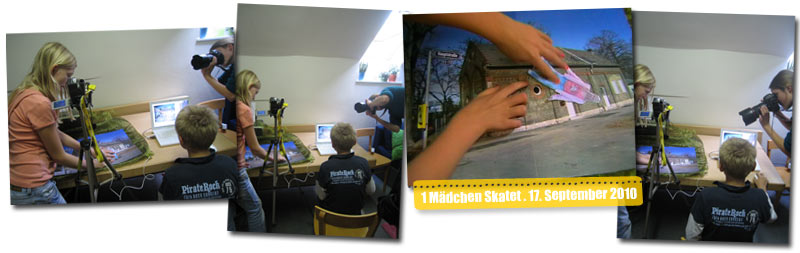 1 Mädchen skatet . 17. September 2010