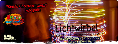 Lichtwirbel . Fotografie