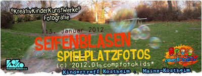 Seifenblasen Spielplatzfotos