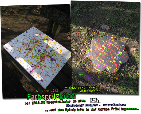 Farbspritzbilder