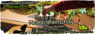 Der Meteoriteneinschlag 