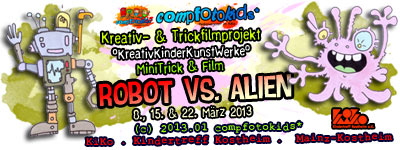 Robot VS. Alien 