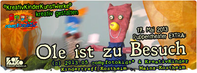 Puppentheater Extra: Ole ist zu Besuch 
