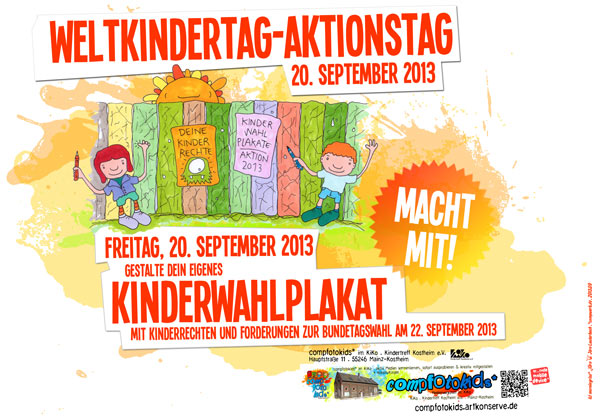 Kinderwahlplakate 2013