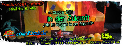 In der Zukunft . "Wie ist es denn in der Zukunft?" 