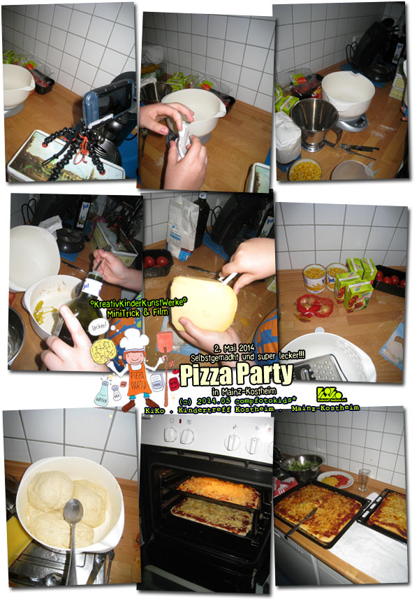 Pizza Party . Selbstgemacht & super lecker! 