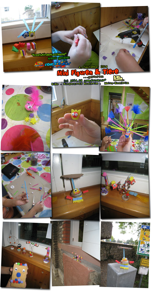 Mini Figuren & Tiere ...gestalten 