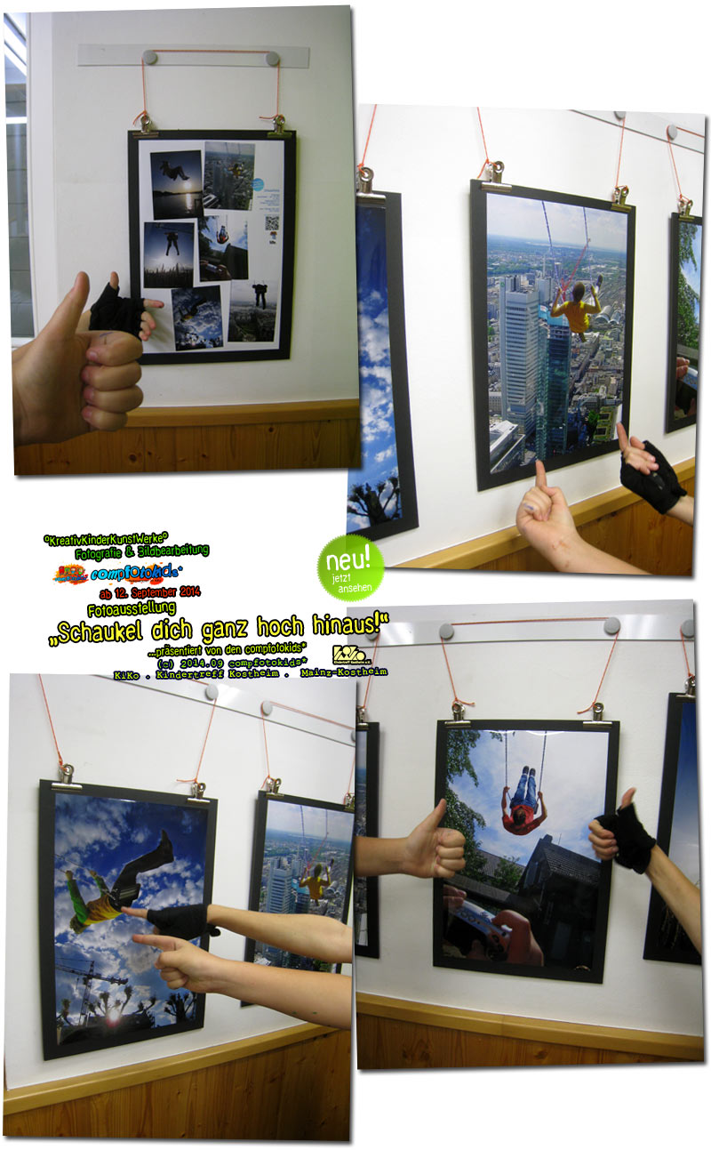 Fotoausstellung "Schaukel dich ganz hoch hinaus!" 