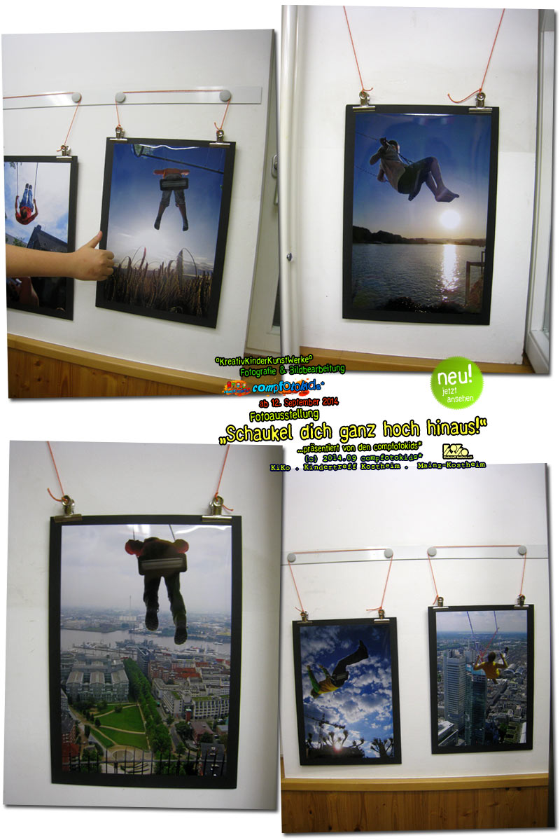 Fotoausstellung "Schaukel dich ganz hoch hinaus!" 