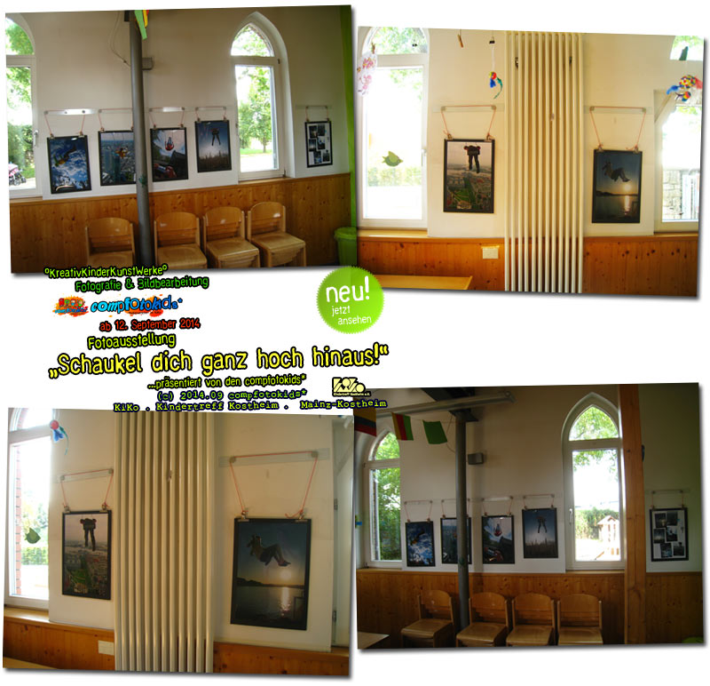 Fotoausstellung "Schaukel dich ganz hoch hinaus!" 