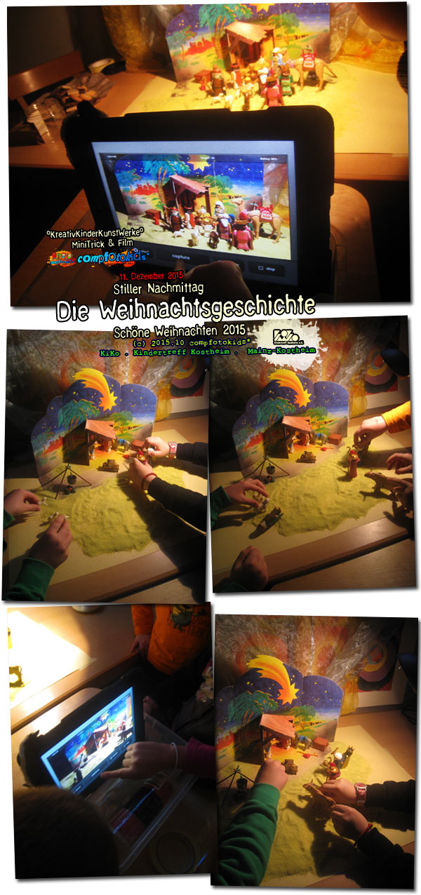 Die Weihnachtsgeschichte . Stiller Nachmittag . 11. Dezember 2015 . compfotokids* im KiKo