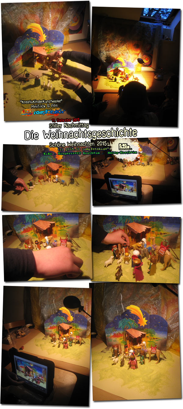 Die Weihnachtsgeschichte . Stiller Nachmittag . 11. Dezember 2015 . compfotokids* im KiKo