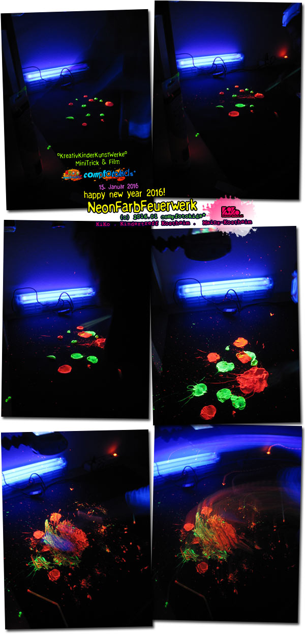 NeonFarbFeuerwerk . 15. Januar 2016 . compfotokids* im KiKo