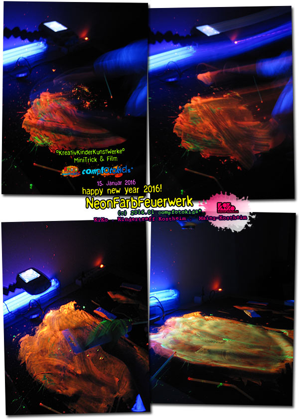 NeonFarbFeuerwerk . 15. Januar 2016 . compfotokids* im KiKo