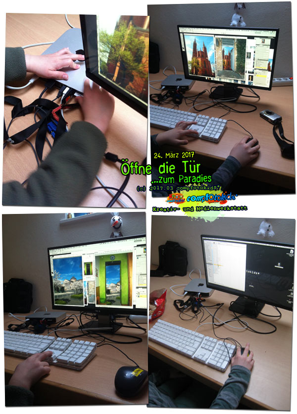 Öffne die Tür ...zum Paradies . 24. März 2017 . compfotokids*